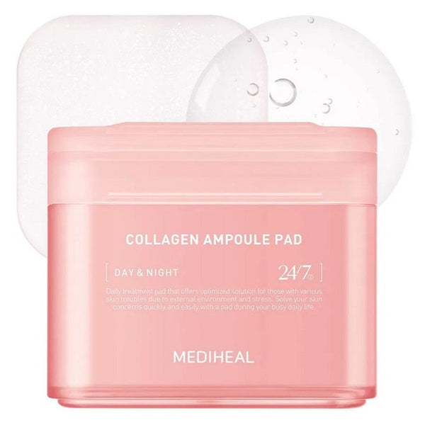 Mediheal, Pads Ampoule Collagen, 100 pcs, 170 ml