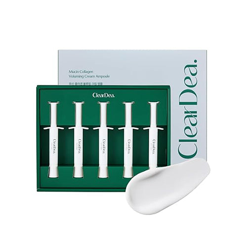 ClearDea, Mucin Collagen Voluming Cream Ampoule, 5 pcs x 4ml