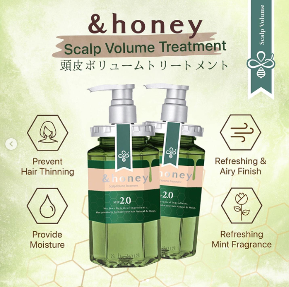 ViCREA, Shampooing & Honey Scalp Volume 1.0, 440 ml (Sur Commande)
