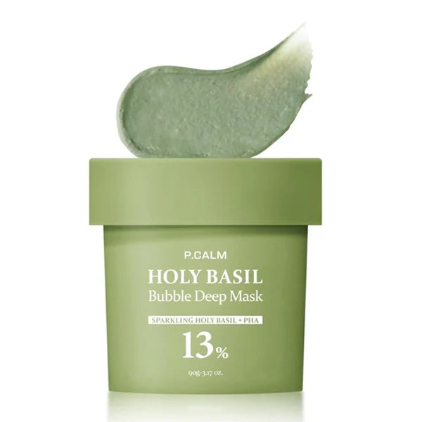 P.CALM, Holy Basil Bubble Deep Mask, 90g