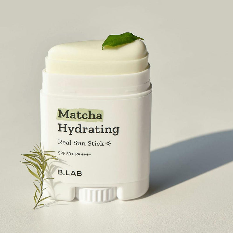 B.LAB, Stick Solaire Hydratante Real Matcha, 21 g