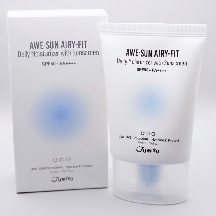 Jumiso, Hydratant quotidien avec crème solaire Awe-Sun Airy-fit SPF 50+ PA++++, 50ml