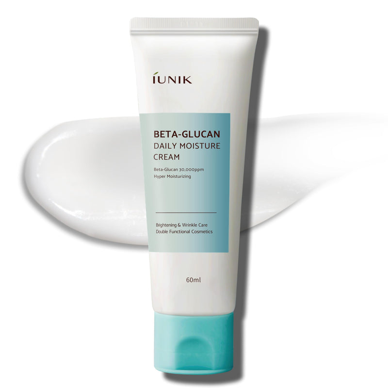 iUNIK, Creme Hydratante Beta-Glucan, 60 ml