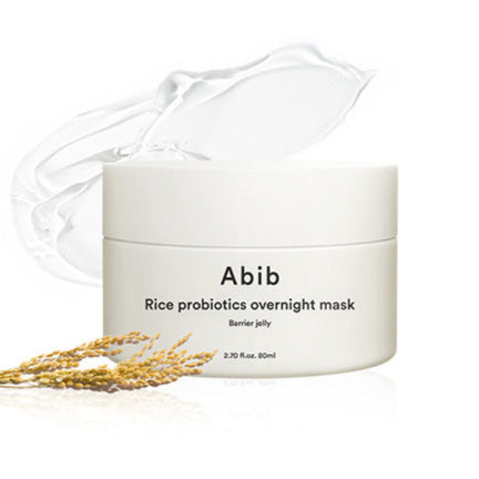 Abib, Rice Probiotics Overnight Mask Barrier Jelly, 80ml