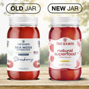 True Sea Moss, Gel de mousse de mer, Fraise, 453g