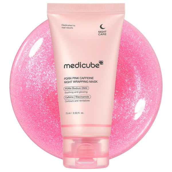 medicube, Masque Enveloppant De Nuit Au PDRN Pink Caffeine, 75ml