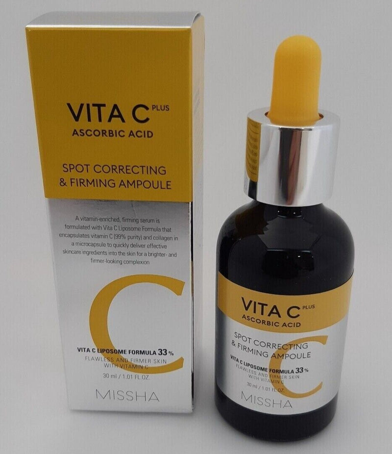 MISSHA, Ampoule Vita C Plus Spot Correcting & Firming, 30 ml