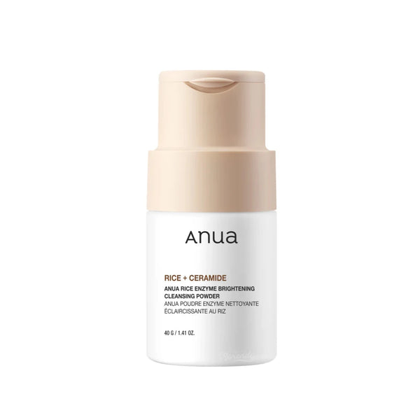 Anua, Poudre Nettoyante Eclaircissante Rice Enzyme + Ceramide, 40g