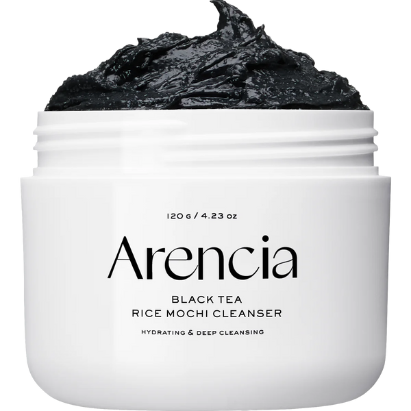 Arencia, Nettoyant Black Tea Rice Mochi, 120g
