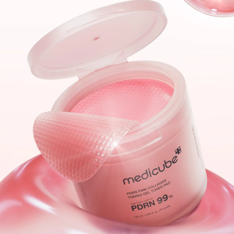 medicube, Pads Gel PDRN Pink, 70pcs