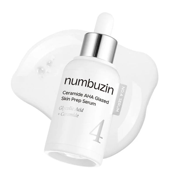 numbuzin, Serum No. 4 Ceramide AHA Glazed Skin Prep, 30ml