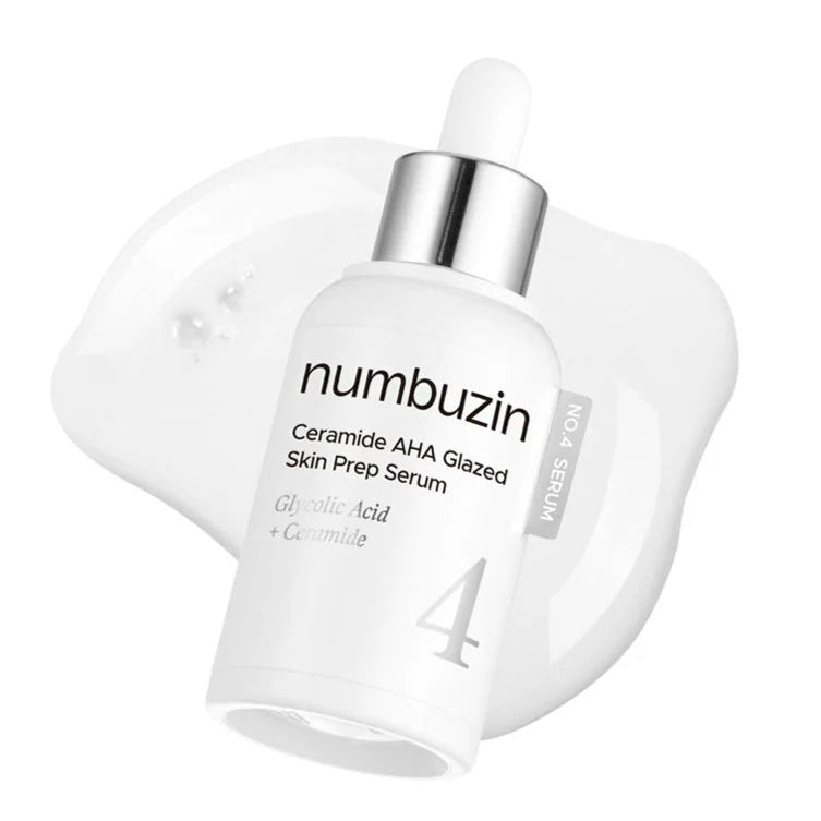 numbuzin, Serum No. 4 Ceramide AHA Glazed Skin Prep, 30ml