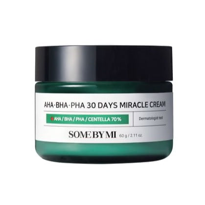 Some By Mi, Crème AHA, BHA, PHA 30 days miracle (60 g)