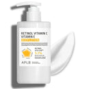 APLB, Lotion Corporelle Retinol Vitamin C Vitamin E, 300ml