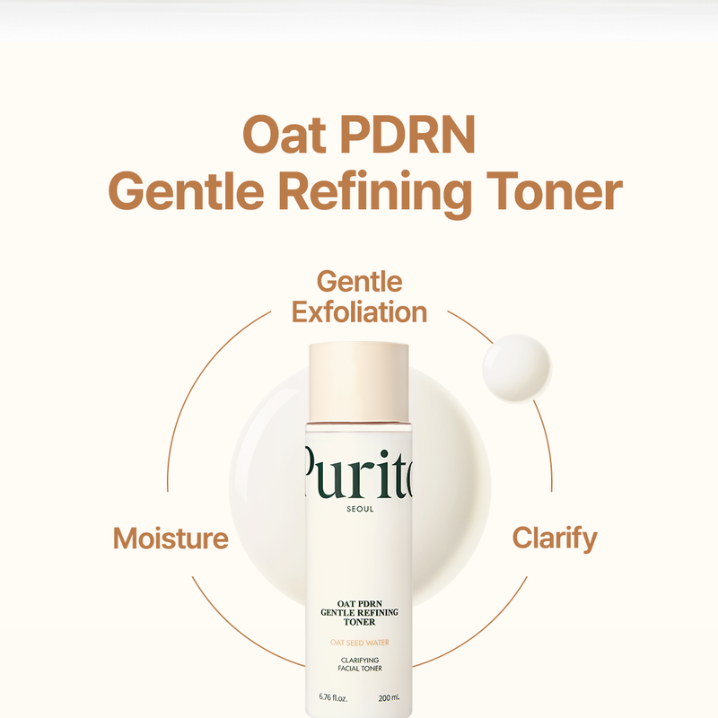 PURITO SEOUL, Toner Doux Raffiné Oat PDRN, 200ml