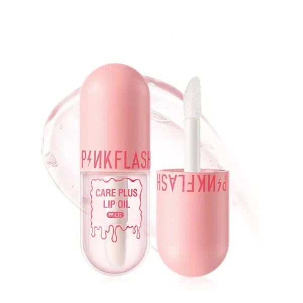 PINKFLASH, Huile pour les lèvres CarePlus, 4ml