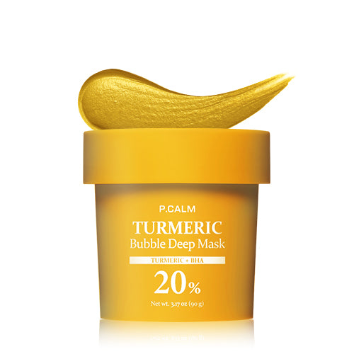 P.CALM, Turmeric Bubble Deep Mas, 90g
