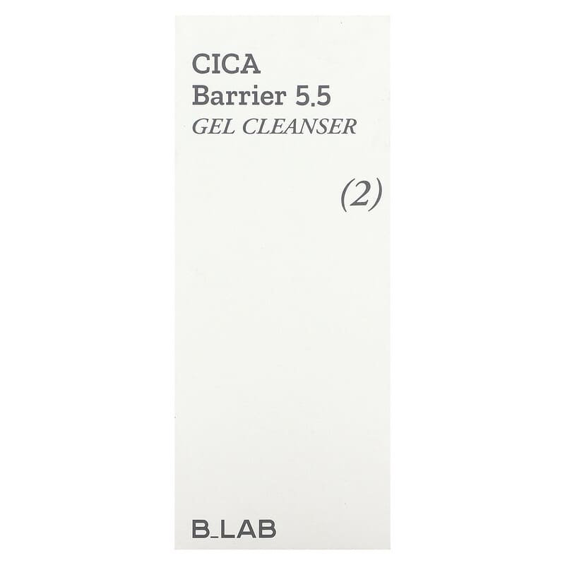 B.LAB, Gel Nettoyant Cica Barrier 5.5, 120 ml