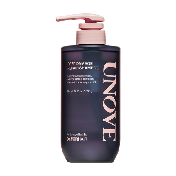 Dr.FORHAIR, Shampooing UNOVE Deep Damage Repair, 500ml