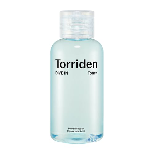 Torriden, Mini Toner d'Acide Hyaluronique à Faible Molécule DIVE-IN, 50 ml