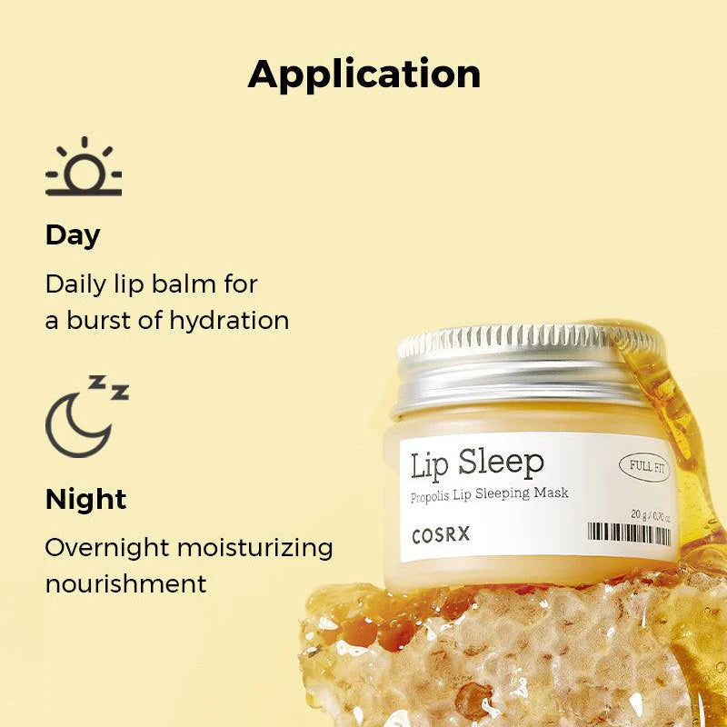 Cosrx, Masque De Nuit Pour Lèvres Full Fit Propolis, 20g