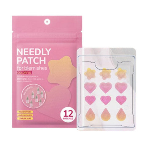 Needly, Patch For Blemishes Colorful, 12pcs