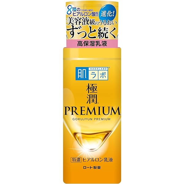 Rohto Mentholatum, Emulsion Hada Labo Gokujyun Premium, 140 ml