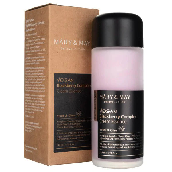 Mary&May, Essence Crème (Emulsion) Vegan Blackberry Complex, 140 ml