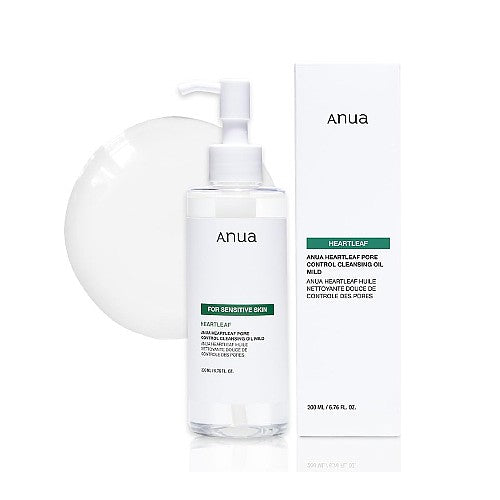 Anua, Light Huile nettoyante Anti-Pores Heartleaf Pour Peau Sensible, 200 ml