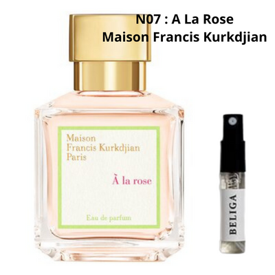 Maison Francis Kurkdjian, A La Rose, Pour Femme, 3ml (N07) (Rose/Agrume/Floral)