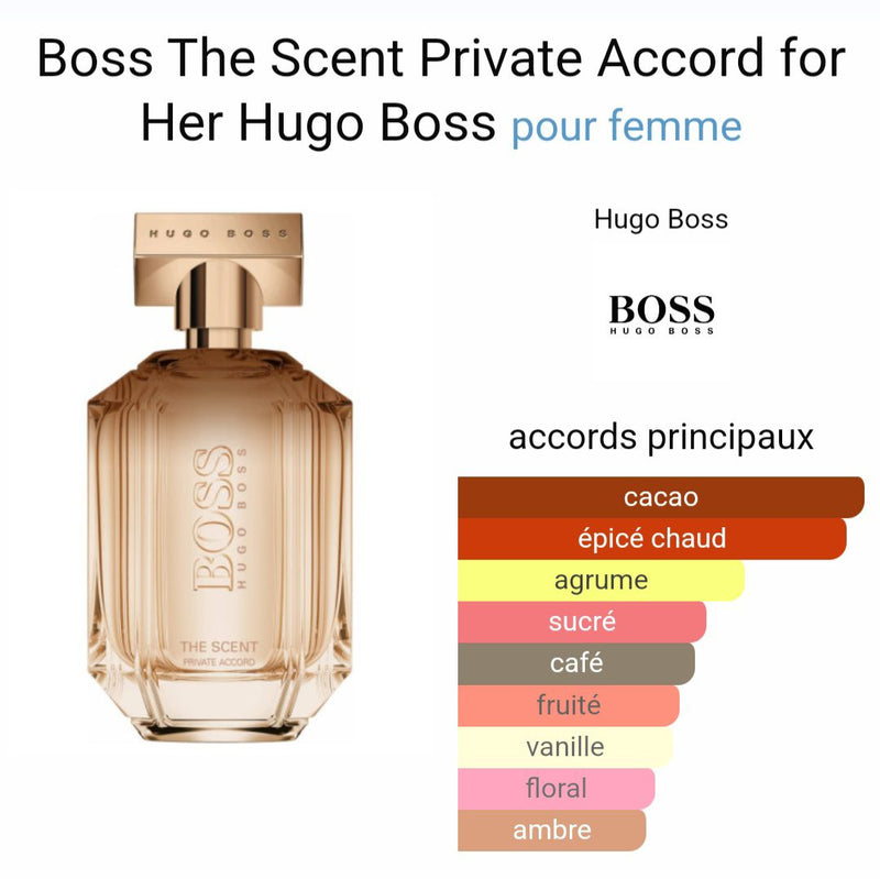 Hugo Boss, The Scent Private Accord For Her, Pour Femme, 3ml (W92)