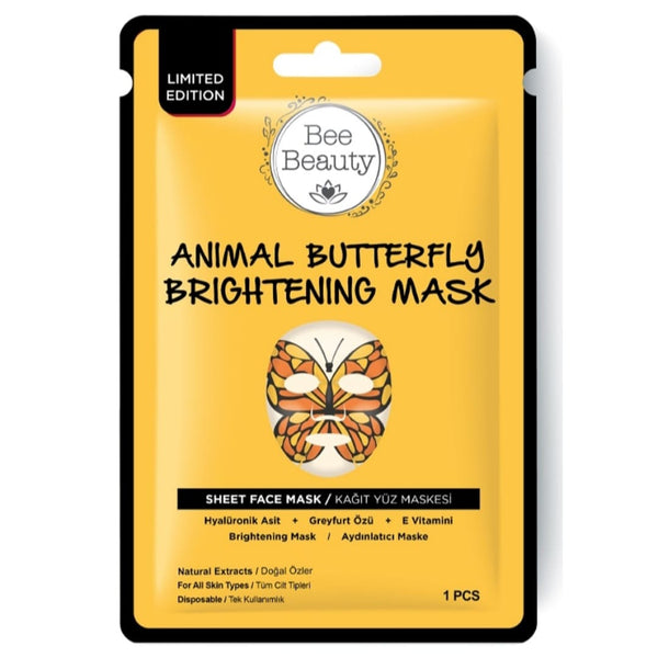 Bee Beauty, Masques en papier pour animaux, éclaircissant