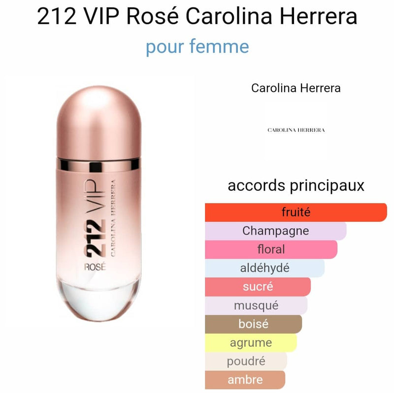 Carolina Herrera, 212 Vip Rose, Pour Femme, 3ml (W102)