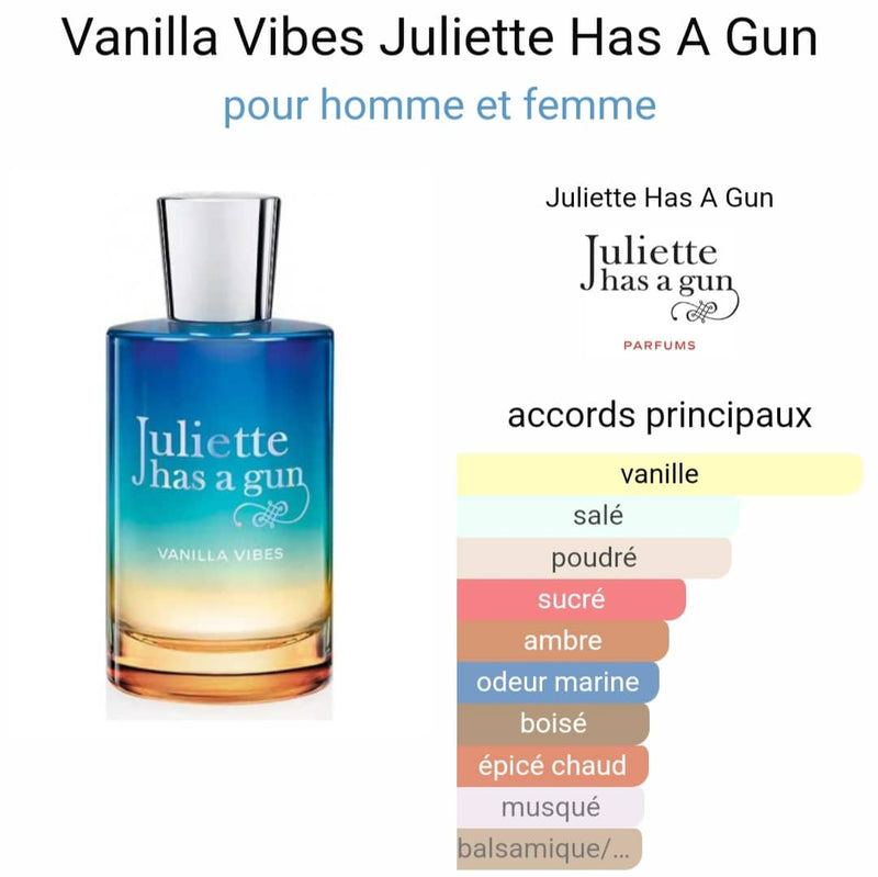 Juliette Has A Gun, Vanilla Vibes, Pour Femme, 3ml (N25) (Vanille/Poudré)