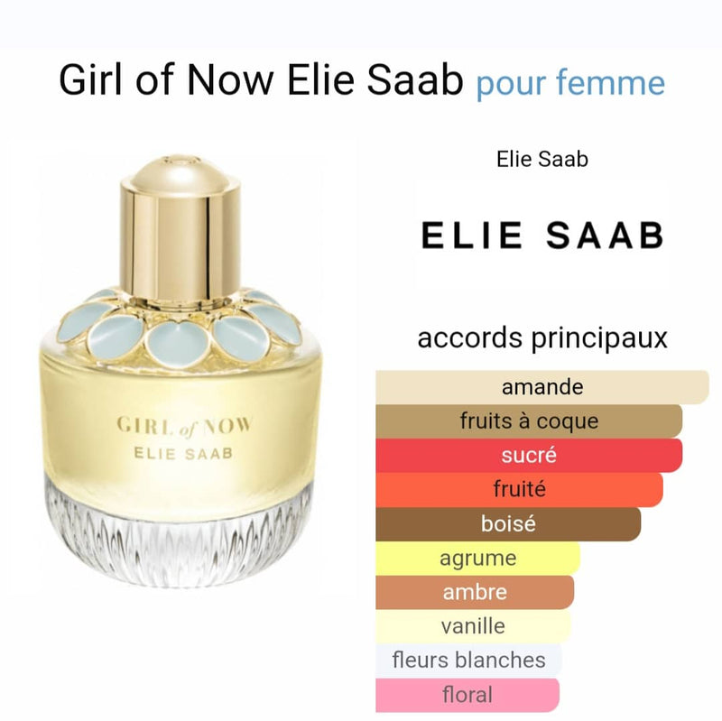 Elie Saab, Girl Of Now, Pour Femme, 3ml (W80) (Amande/Sucré/Fruité)