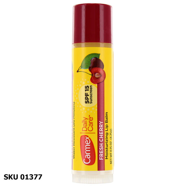 Baume à lèvres Stick CARMEX soin quotidien, Cherry SPF 15