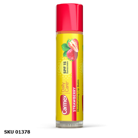 Baume à lèvres Stick CARMEX soin quotidien, Strawberry SPF 15