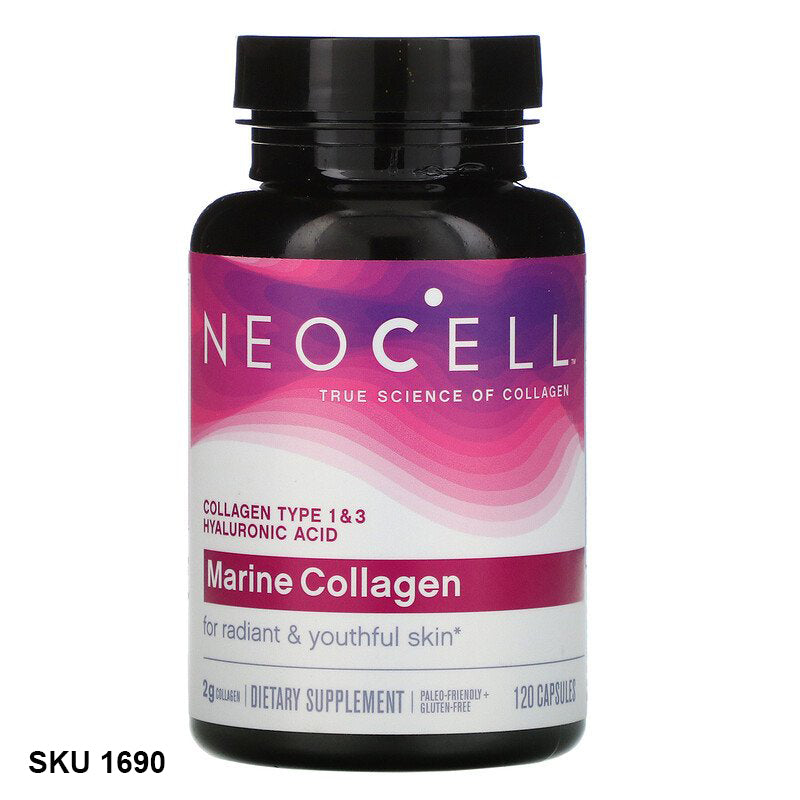 Neocell, collagène marin, 120 gélules