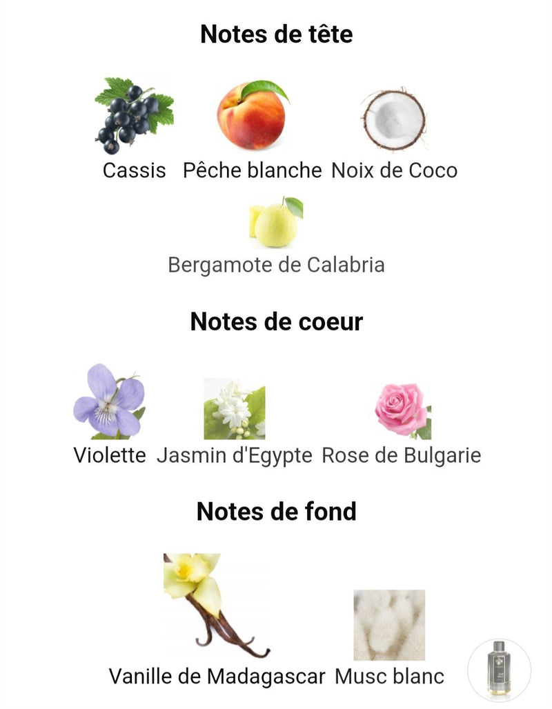 Mancera, Black Vanilla, Pour Femme, 3ml (N52) (Vanille/Poudré/Fruité)
