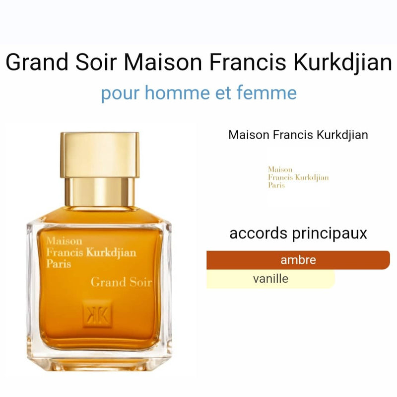 Maison Francis Kurkdjian, Grand Soir, Unisex, 50ml (N68)