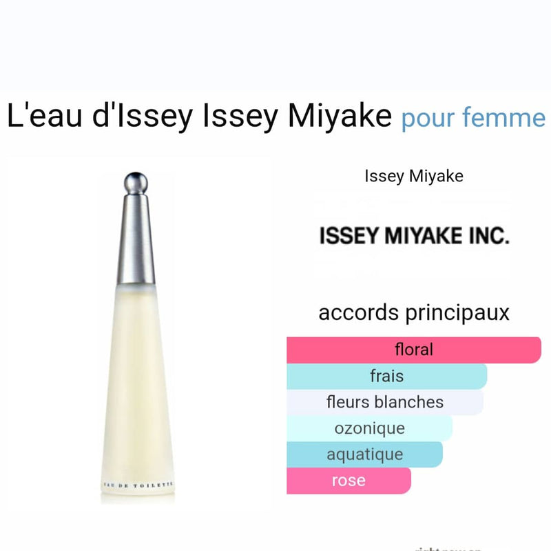 Issey Miyake, L'Eau D'Issey For Woman, Pour Femme, 3ml (W117)
