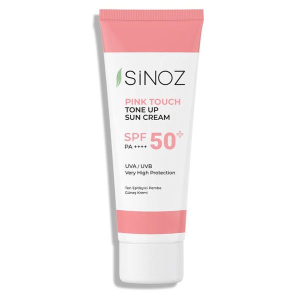 Sinoz, Crème solaire Hydratante pour le visage, Pink Block, SPF 50+ Pa ++++, 30ml